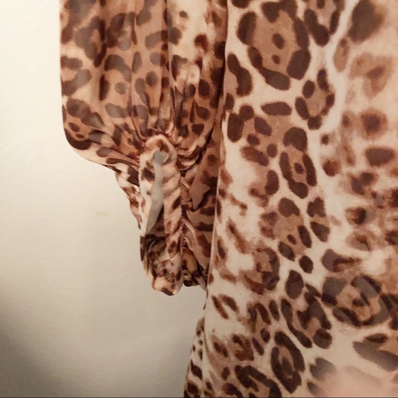 Eva Mendez for NY & Co Brown Leopard Dress - Picture 4 of 5